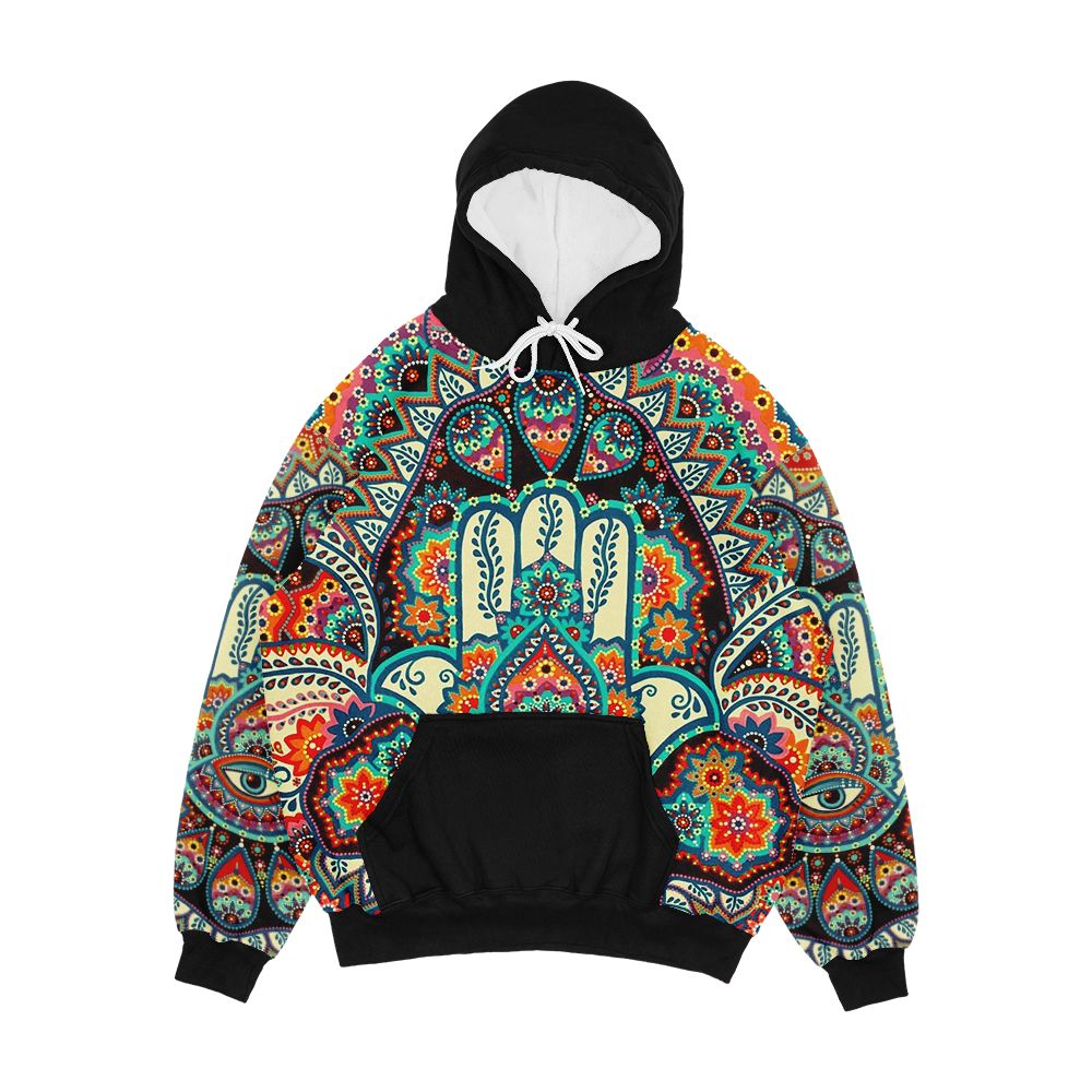 Hamsa Hand Men's All-Over-Print Hoodie