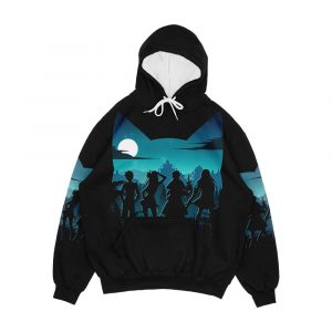 Happy Silhouette Men's All-Over-Print Hoodie