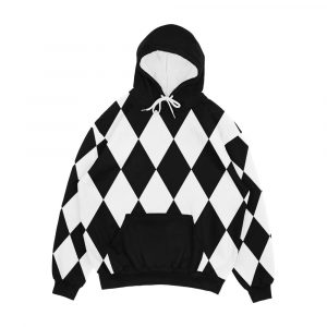 Harlequin Diamonds Men's All-Over-Print Hoodie