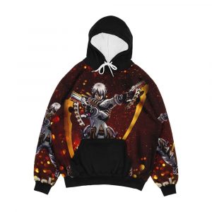 Haseo Dk Men's All-Over-Print Hoodie
