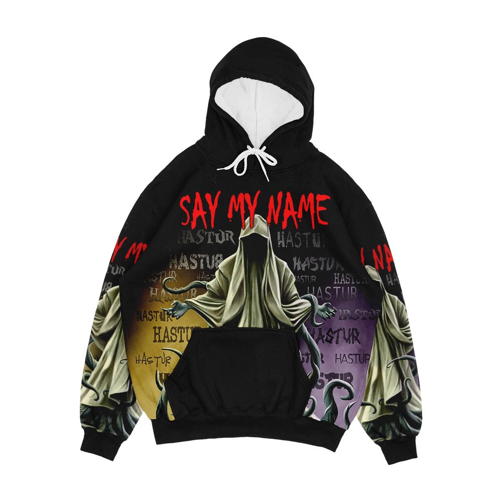 Hastur Say My Name Men's All-Over-Print Hoodie