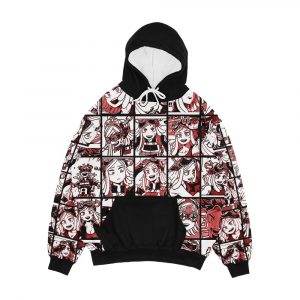 Hatsume Mei Collage Men's All-Over-Print Hoodie