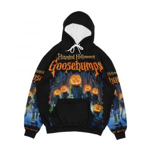 Haunted Hallowen Goosebumps Men's All-Over-Print Hoodie