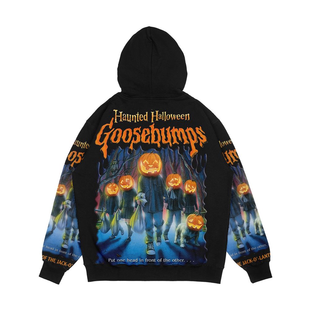 Haunted Hallowen Goosebumps Men's All-Over-Print Hoodie - Image 2