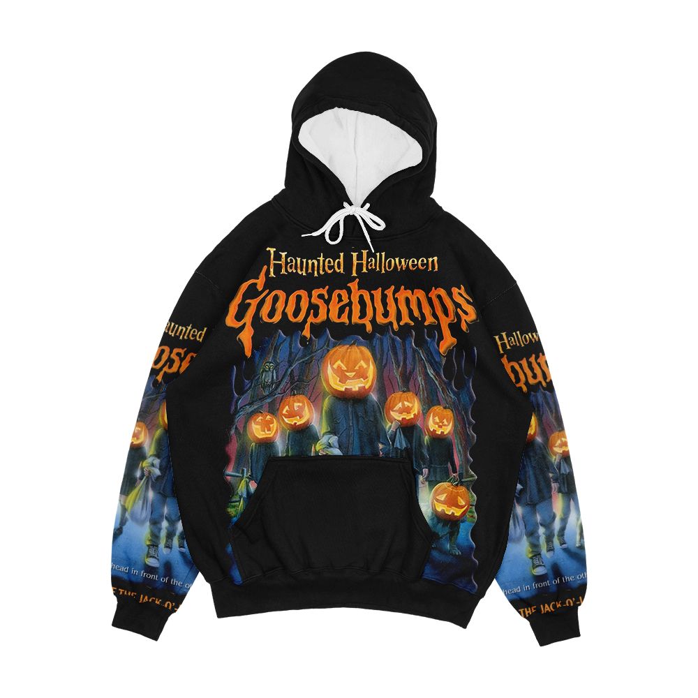 Haunted Hallowen Goosebumps Men's All-Over-Print Hoodie