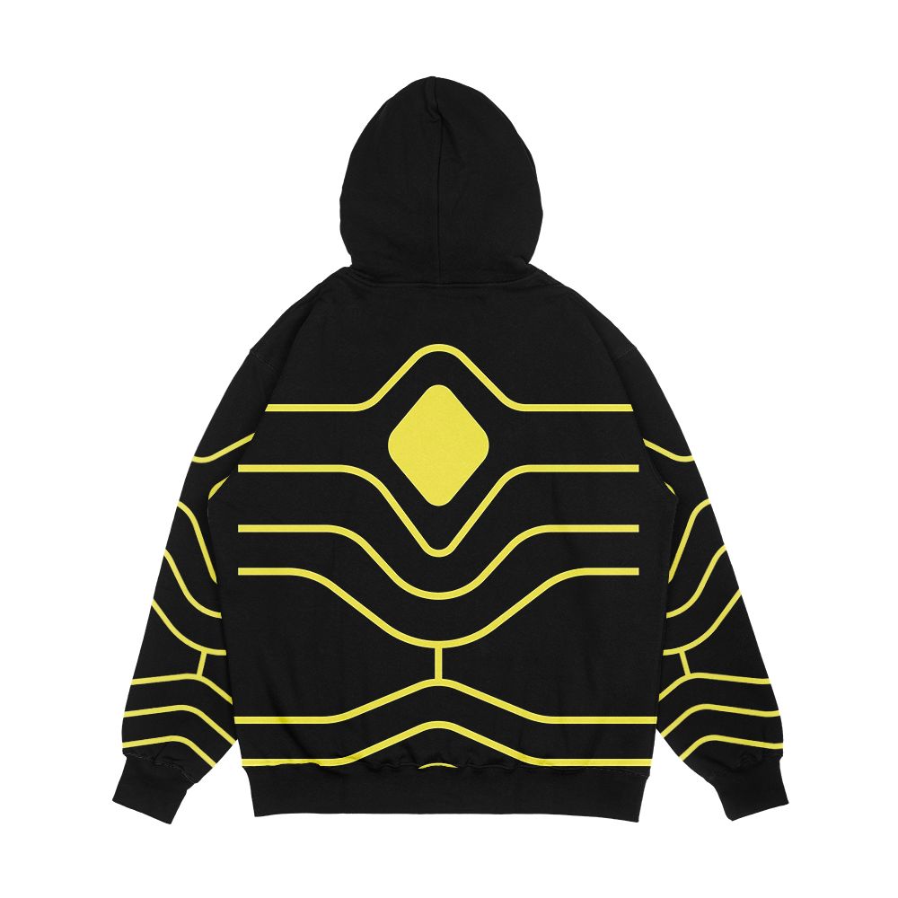 Hawks Mha Cosplay Shirt Men's All-Over-Print Hoodie - Image 2