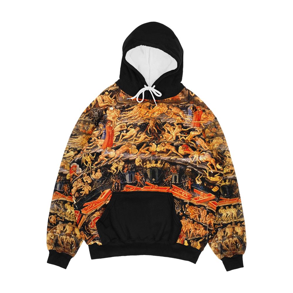 Hd Inferno From The Divine Comedy By Bartolomeo Di Fruosino High Definition Men's All-Over-Print Hoodie