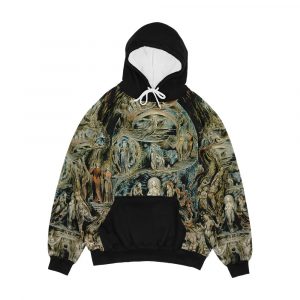 Hd Meditations Among The Tombs By William Blake High Definition Men's All-Over-Print Hoodie