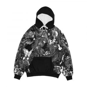 Hd The Cave ' By Aubrey Beardsley 1896 Men's All-Over-Print Hoodie
