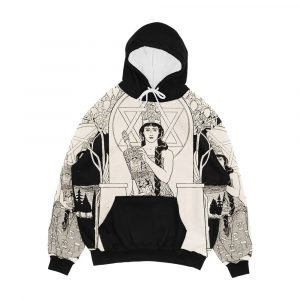 Hd The Queen Of Sabbath' By Ephraim Moses Lilien 1900 Men's All-Over-Print Hoodie