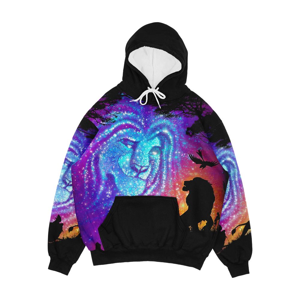 He Lives In You Men's All-Over-Print Hoodie