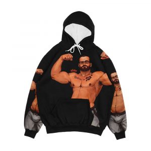 Heart Beats Men's All-Over-Print Hoodie
