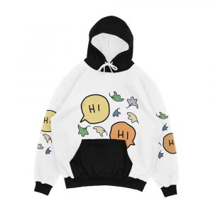 Heartstopper Hi With Leaves Men's All-Over-Print Hoodie