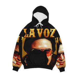 Hector Lavoe El Cantante Puerto Rico La Voz Men's All-Over-Print Hoodie