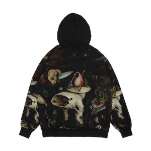 Alternative view of Hell The Garden Of Earthly Delights Hieronymus Bosch Men's All-Over-Print Hoodie