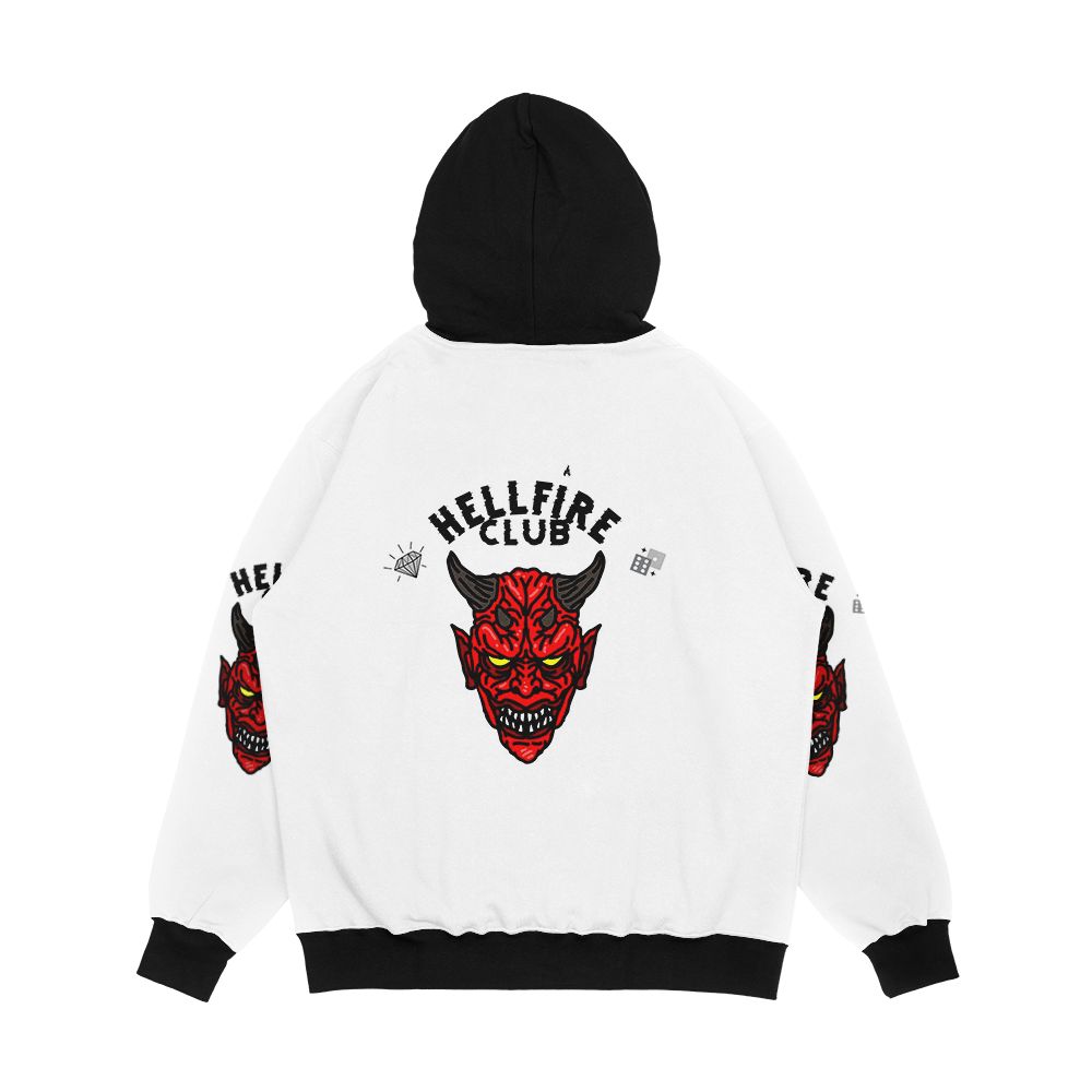 Hellfire Club Men's All-Over-Print Hoodie - Image 2