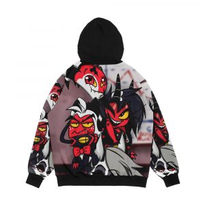 Alternative view of Helluva Boss Crew Men's All-Over-Print Hoodie