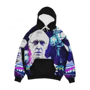 Henry De Lesquen Vaporwave By Yugissou Men's All-Over-Print Hoodie