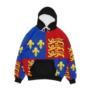 Henry V Royal Arms Of England 1399 1603 Men's All-Over-Print Hoodie