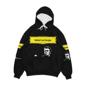 Herbert Von Karajan Men's All-Over-Print Hoodie