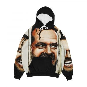 Here s Johnny Men's All-Over-Print Hoodie