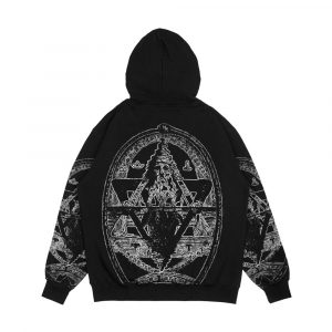 Alternative view of Hermes Trismegistus As Above So Below Hermetic Axiom Men's All-Over-Print Hoodie