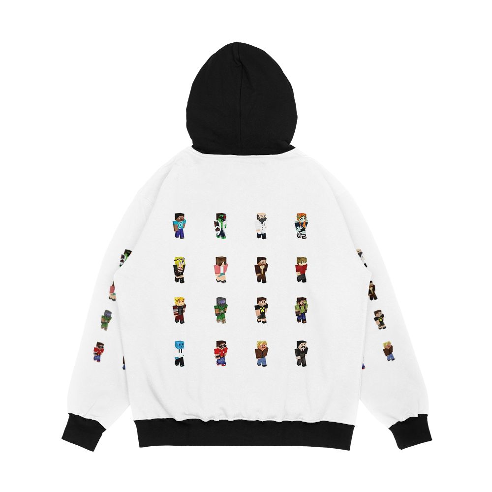 Hermits Of Hermitcraft Men's All-Over-Print Hoodie - Image 2