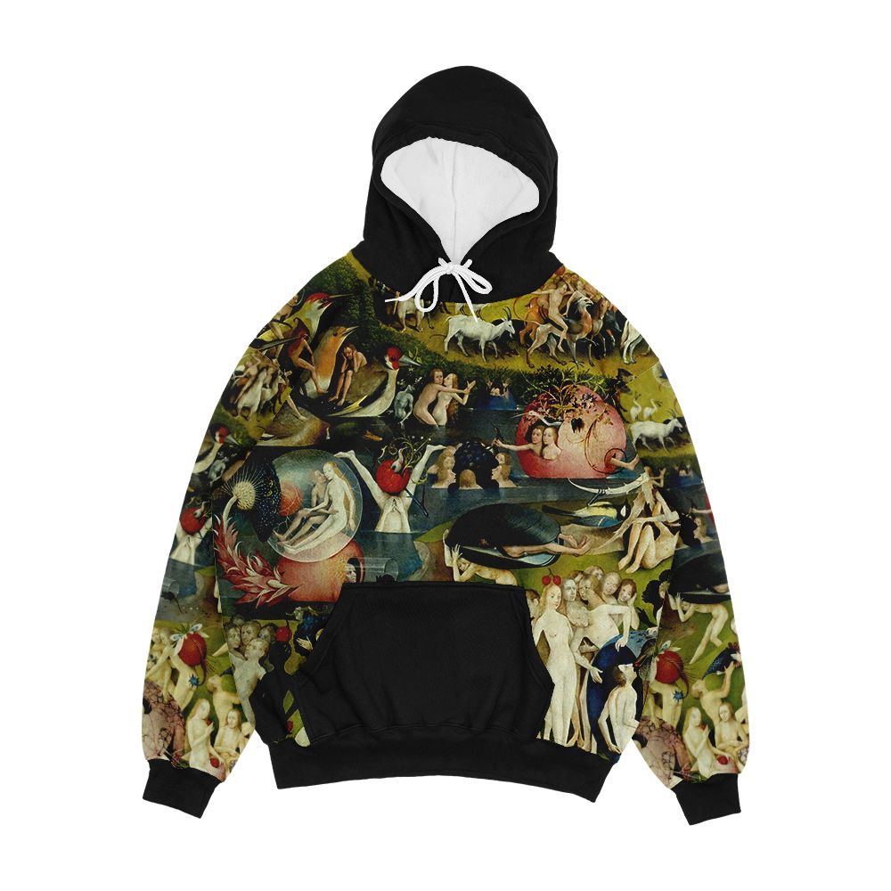 Hieronymus Bosch The Garden Of Earthly Delights 3 Men's All-Over-Print Hoodie