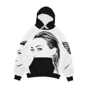 Hilary Duff Sparks Men's All-Over-Print Hoodie