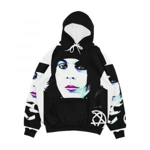 Him Ville Valo Portrait Men's All-Over-Print Hoodie