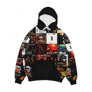 Hip Hop History Men's All-Over-Print Hoodie