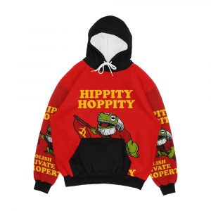Hippity Hoppity Abolish Private Property Men's All-Over-Print Hoodie