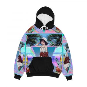 Hitagiwave Men's All-Over-Print Hoodie