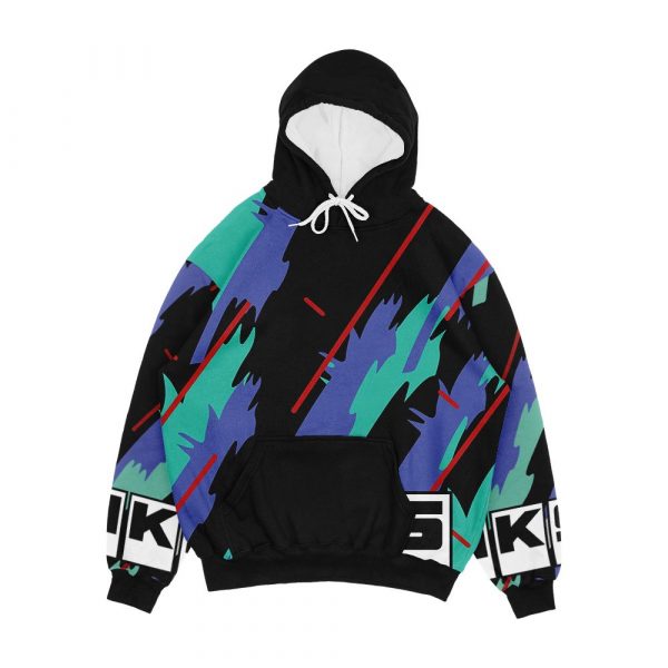 Hks Retro Pattern Men's All-Over-Print Hoodie