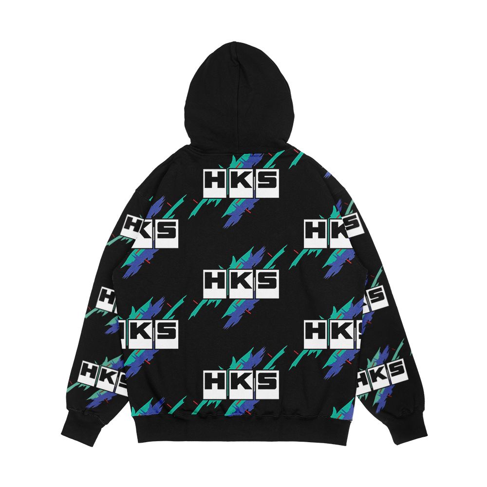 Hks Vintage Men's All-Over-Print Hoodie - Image 2