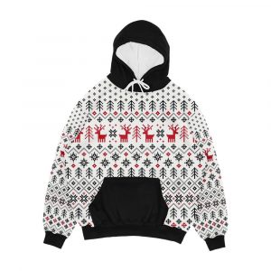 Holiday Sweater Pattern Men's All-Over-Print Hoodie