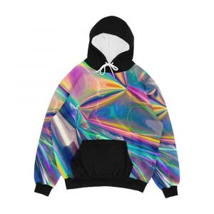 Holographic Men's All-Over-Print Hoodie