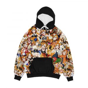 Honoka Everywhere Men's All-Over-Print Hoodie