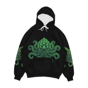 Hoptopus Men's All-Over-Print Hoodie