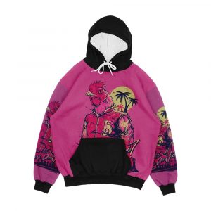 Hotline Miami Richard Men's All-Over-Print Hoodie