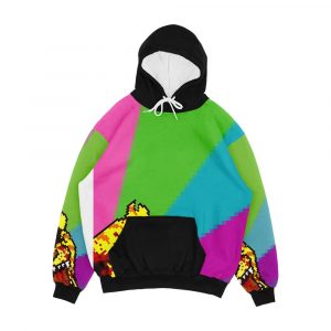 Hotline Scream Men's All-Over-Print Hoodie