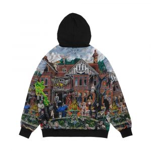 Alternative view of House Of The Black Hole Sun Men's All-Over-Print Hoodie