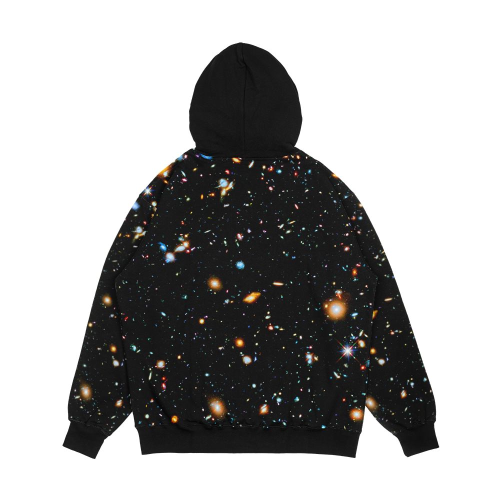 Hubble Extreme Deep Field Uv Men's All-Over-Print Hoodie - Image 2