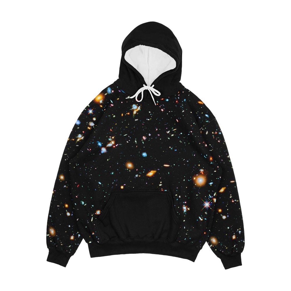 Hubble Extreme Deep Field Uv Men's All-Over-Print Hoodie