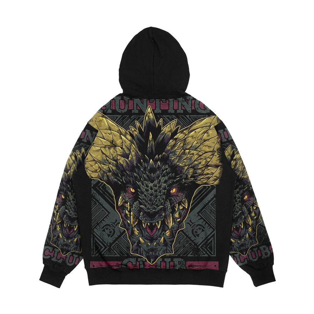 Hunting Club Nergigante Men's All-Over-Print Hoodie - Image 2