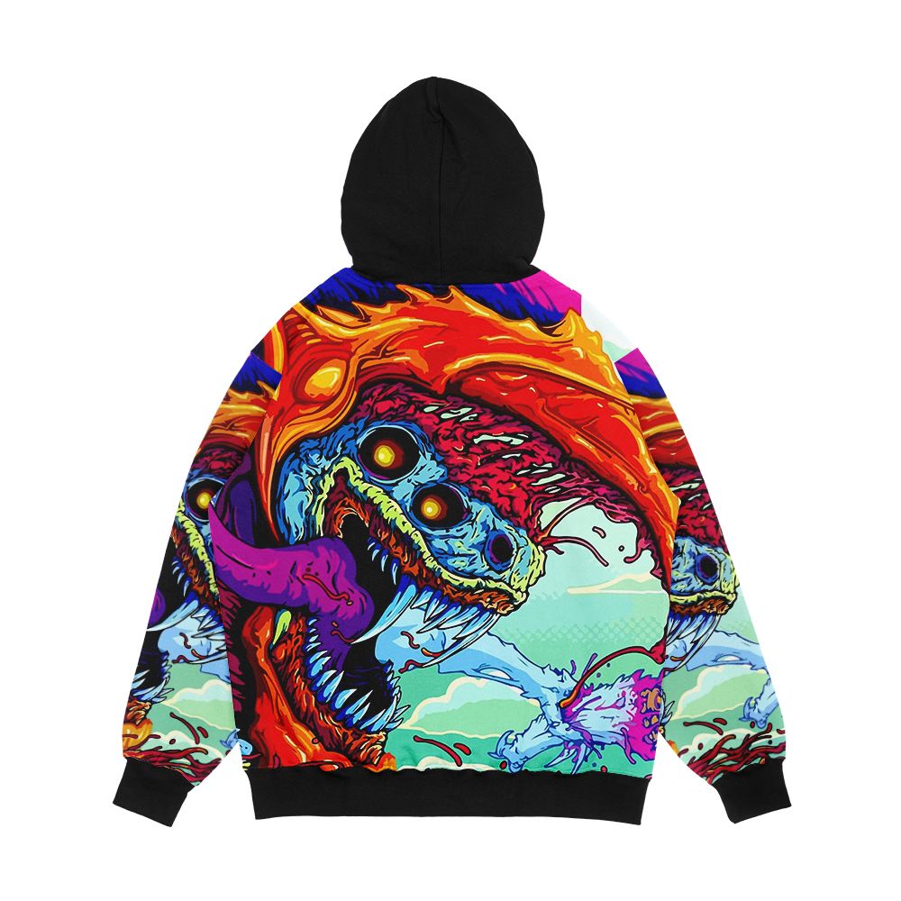 Hyper Beast Men's All-Over-Print Hoodie - Image 2