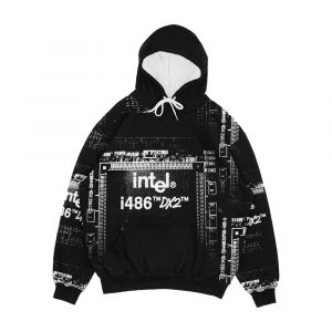 I 486 Dx2 Men's All-Over-Print Hoodie