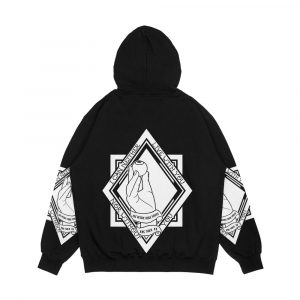 Alternative view of I Can Neither Live With You Nor Without You Men's All-Over-Print Hoodie