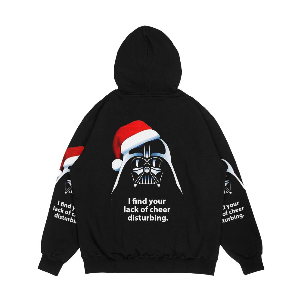 I Find Lack Of Cheer Disturbing Christmas Men's All-Over-Print Hoodie - Image 2