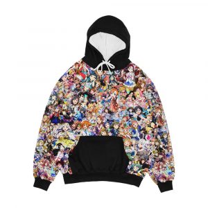 I Love Idols Men's All-Over-Print Hoodie